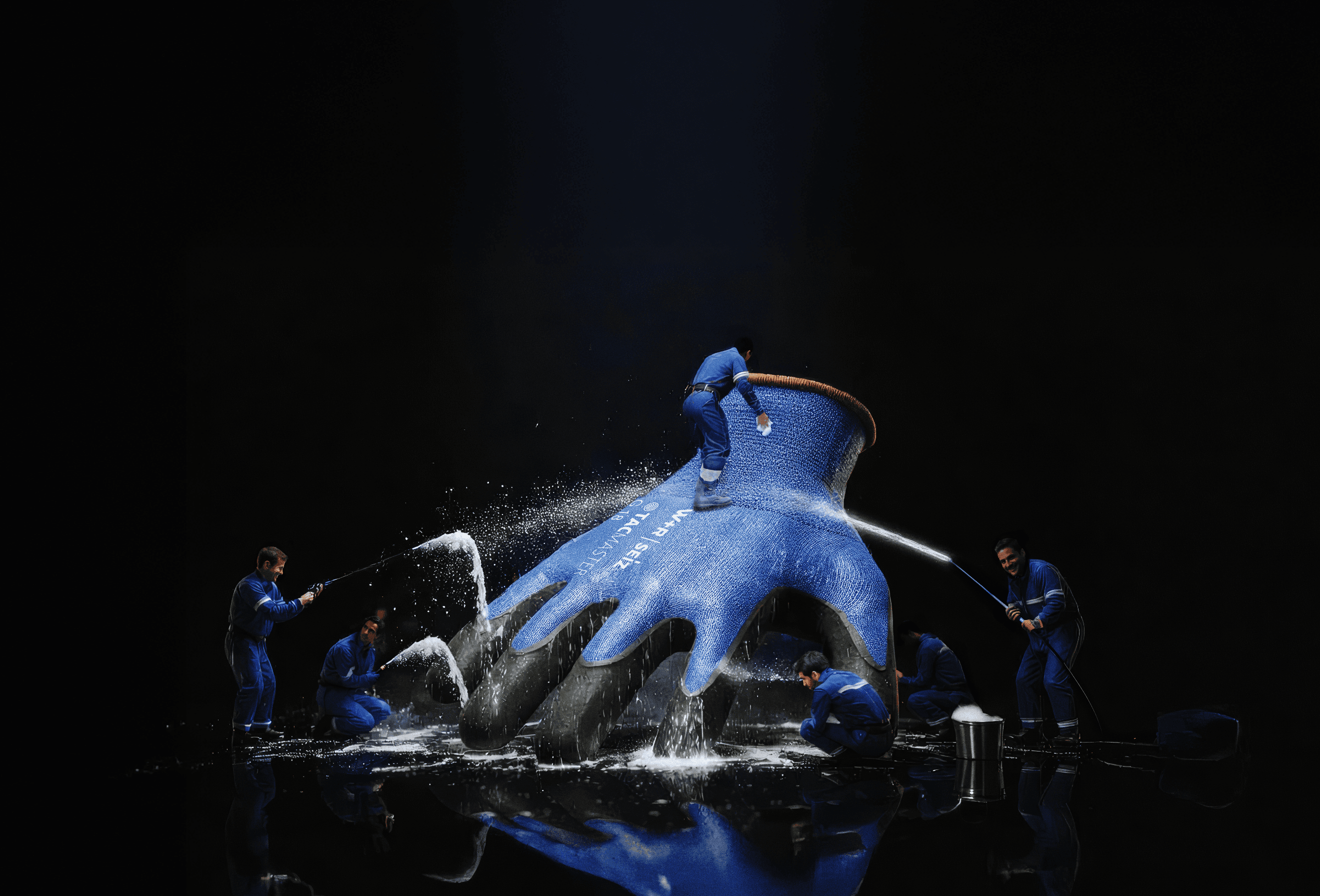 Pralnia przemysłowa W+R — czyszczenie rękawic i odzieży ochronnej