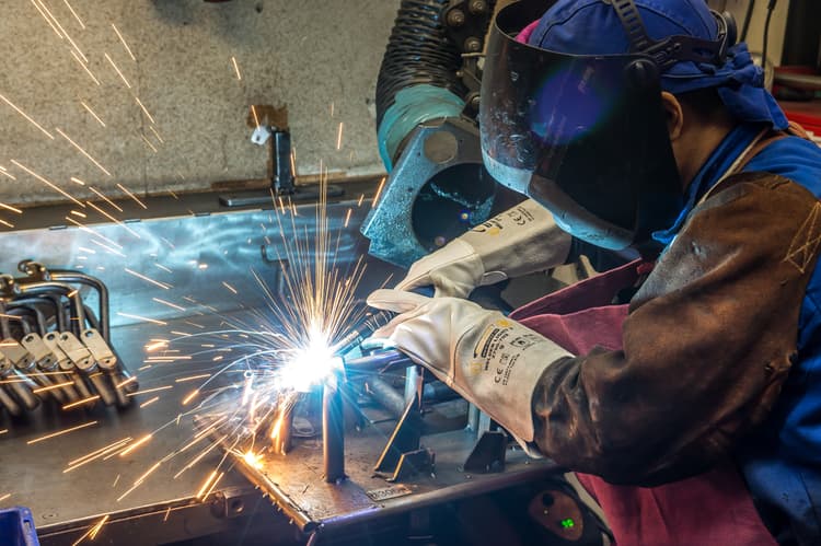 Rękawice spawalnicze